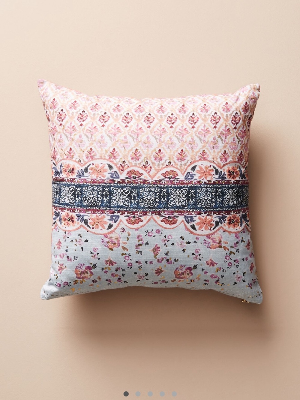 Anthropologie Aurora Pillowcase | 18” x 18”